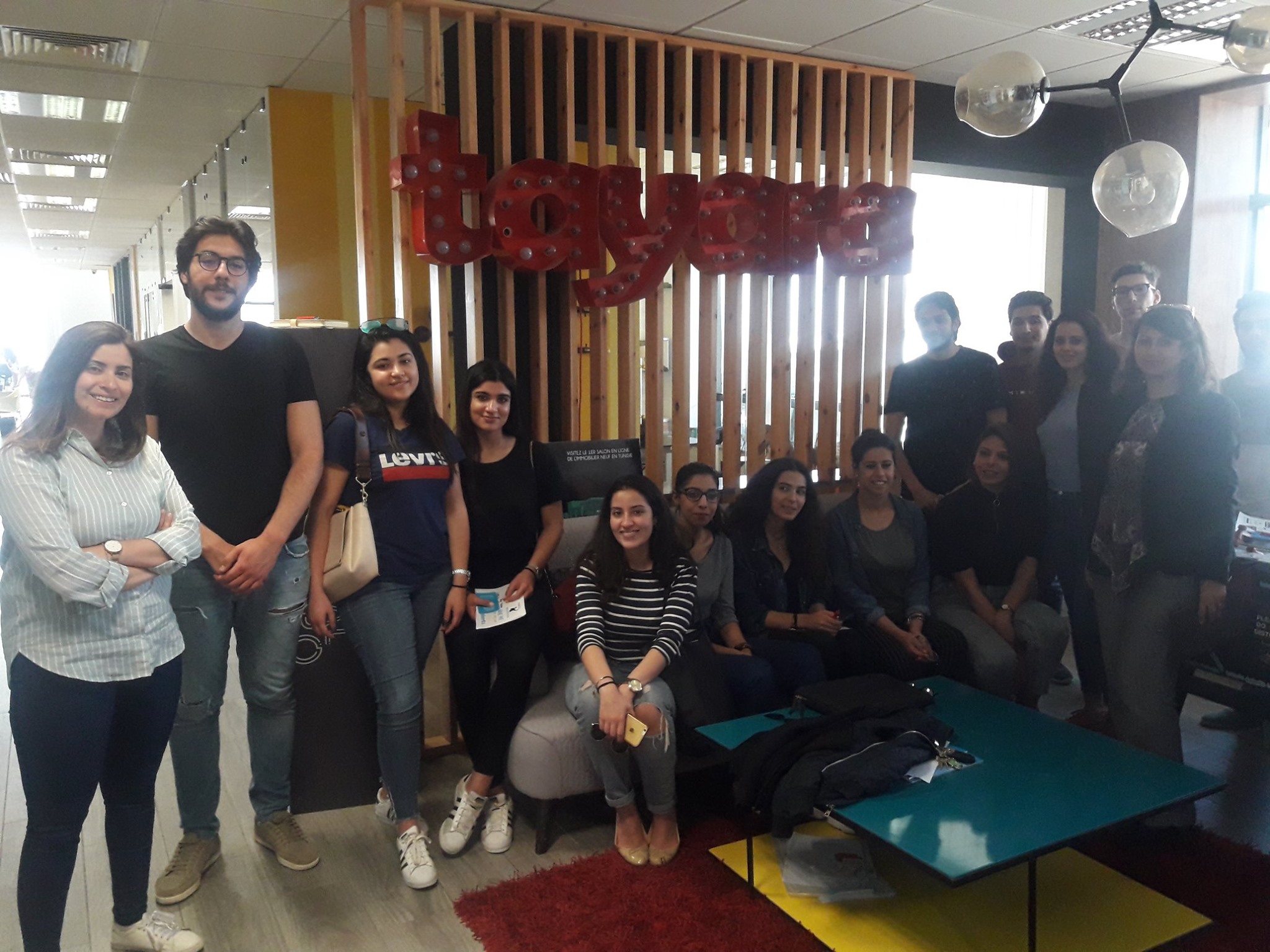 Esprit School of Business Visite d'entreprise Les étudiants de LFG