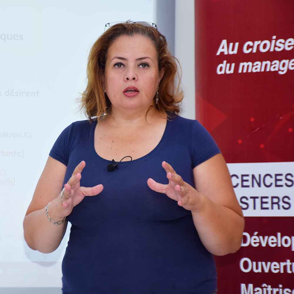 Conférence de Mme Souhir Fendri